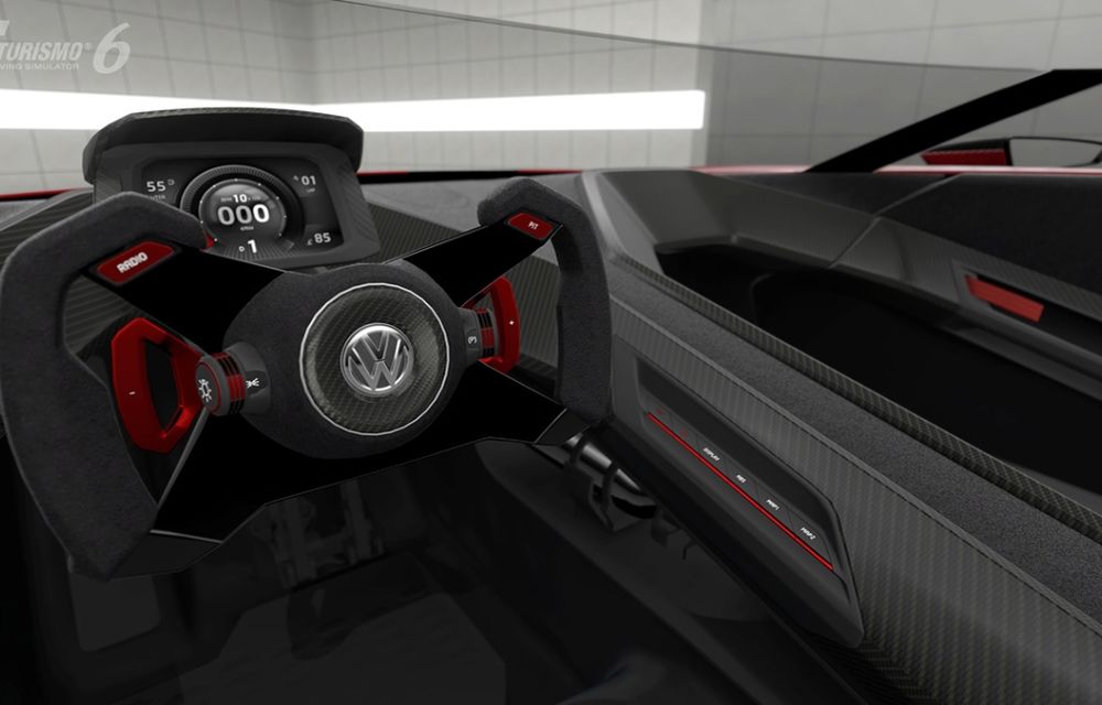 Volkswagen GTI Roadster Vision, un model creat special pentru jocul Gran Turismo 6, se prezintă - Poza 10