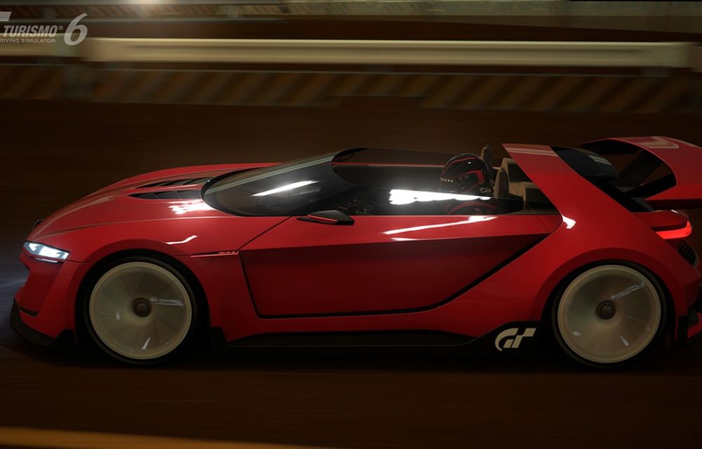 Volkswagen GTI Roadster Vision, un model creat special pentru jocul Gran Turismo 6, se prezintă - Poza 9
