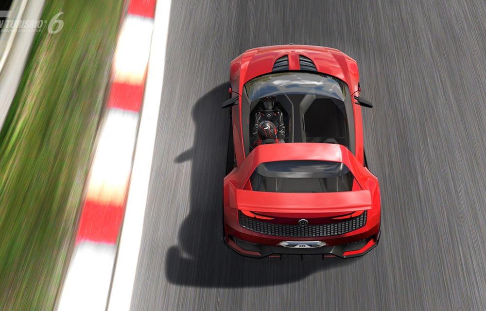 Volkswagen GTI Roadster Vision, un model creat special pentru jocul Gran Turismo 6, se prezintă - Poza 7
