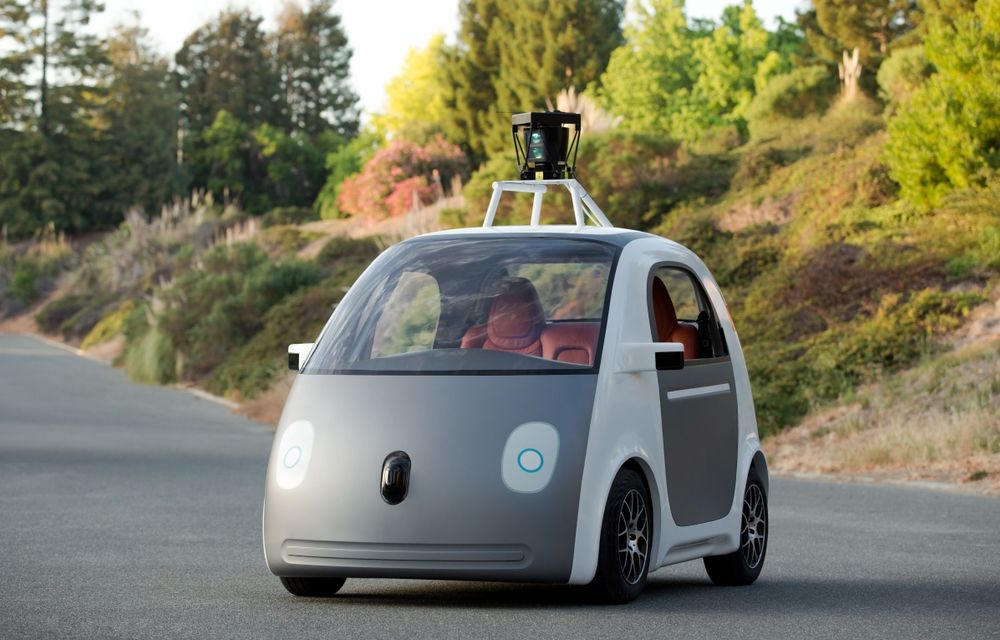 Google a construit o maşină autonomă fără volan şi fără pedale - Poza 1