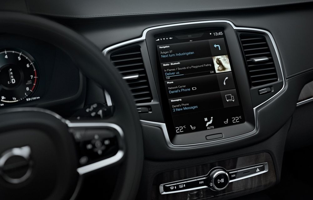 Volvo: &quot;Noul XC90 va revoluţiona felul în care şoferul interacţionează cu maşina&quot; - Poza 1