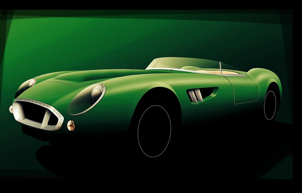 Kahn Design promite un roadster cu design retro bazat pe un Aston Martin - Poza 1
