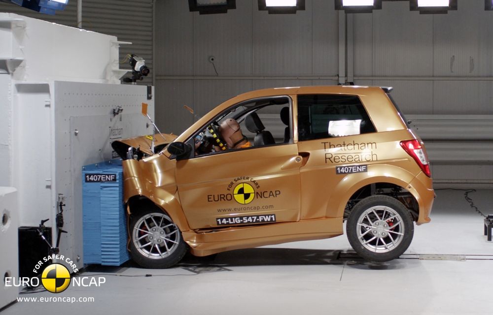 EuroNCAP pune la încercare noul Renault Twizy: 6 puncte din 16 posibile - Poza 15