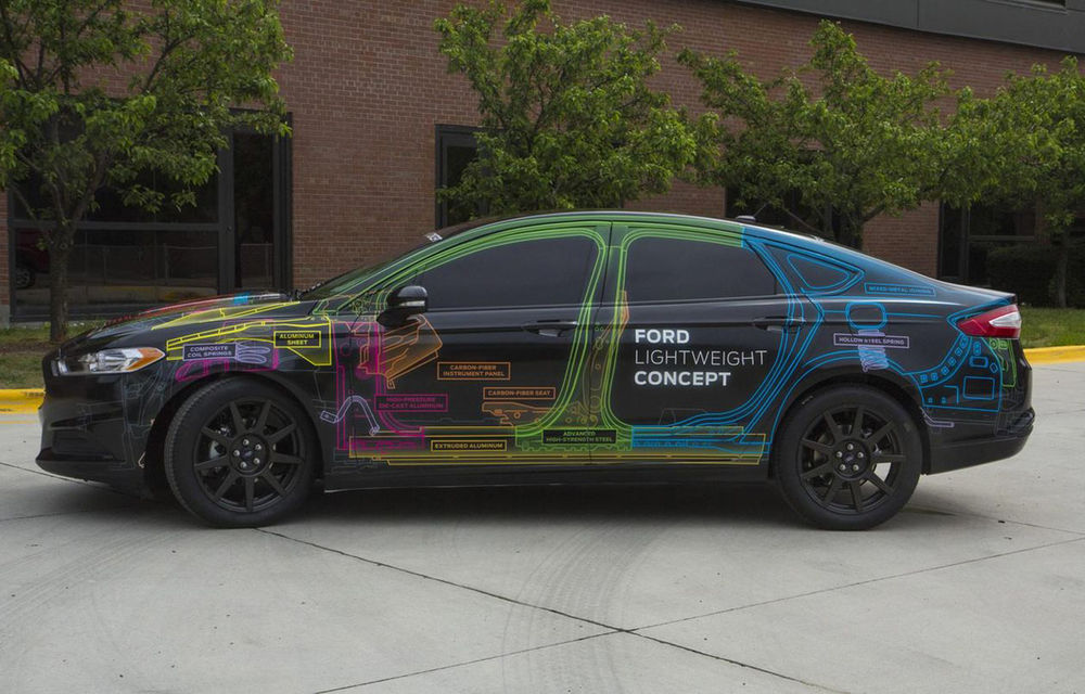 Un Mondeo care cântăreşte cât un Fiesta: Ford Lightweight Concept - Poza 1