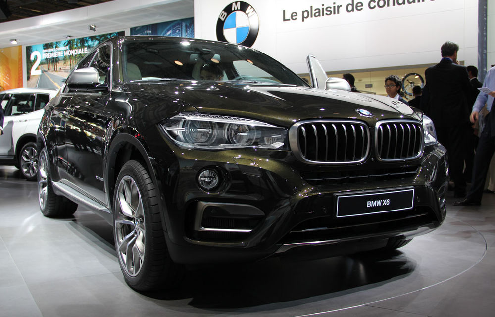 PARIS 2014 LIVE: BMW X6 ajunge la a doua generaţie - Poza 2
