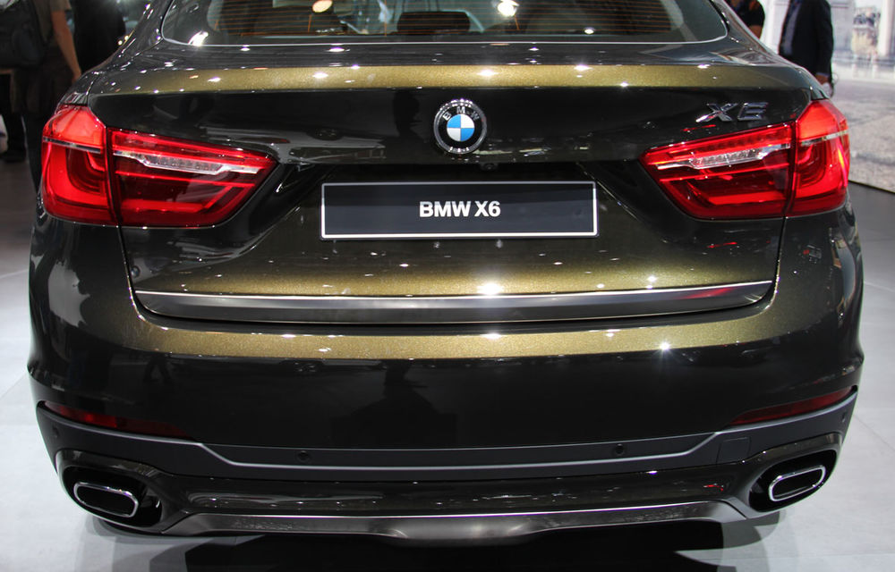 PARIS 2014 LIVE: BMW X6 ajunge la a doua generaţie - Poza 4
