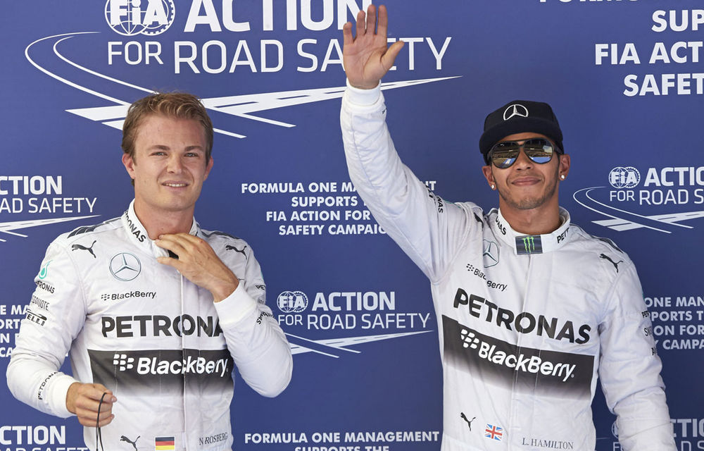 Rosberg: &quot;Lupta pentru titlu face dificilă relaţia cu Hamilton&quot; - Poza 1