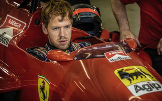 Vettel a testat un monopost Ferrari din 1988