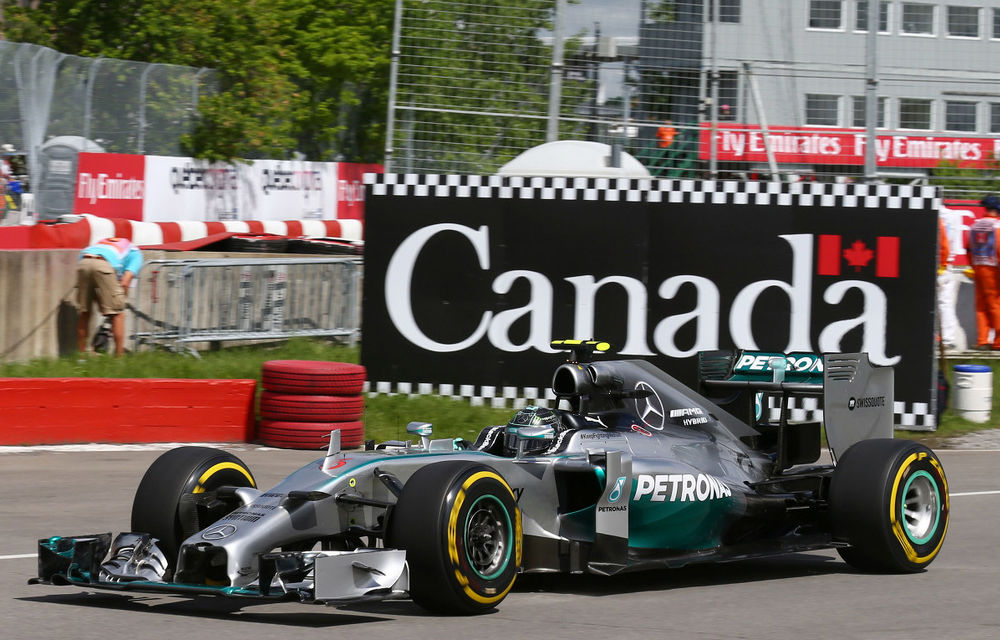 Rosberg l-a învins la limită pe Hamilton în lupta pentru pole position în Canada! - Poza 1