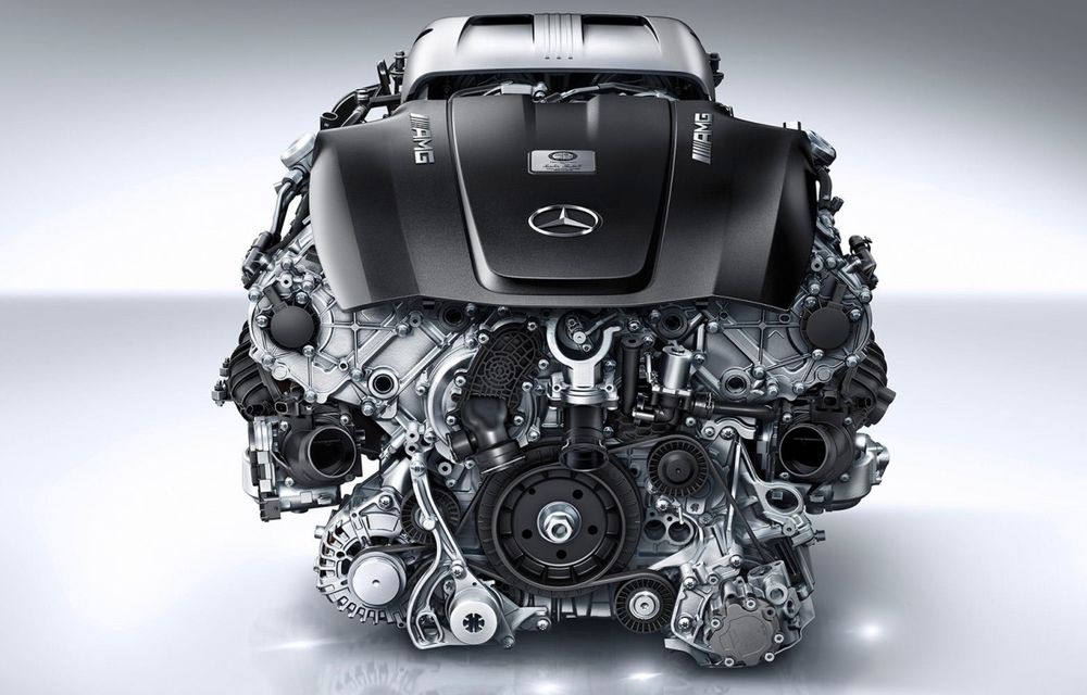 Mercedes-Benz prezintă motorul lui AMG GT: V8 twin-turbo de 510 CP - Poza 1