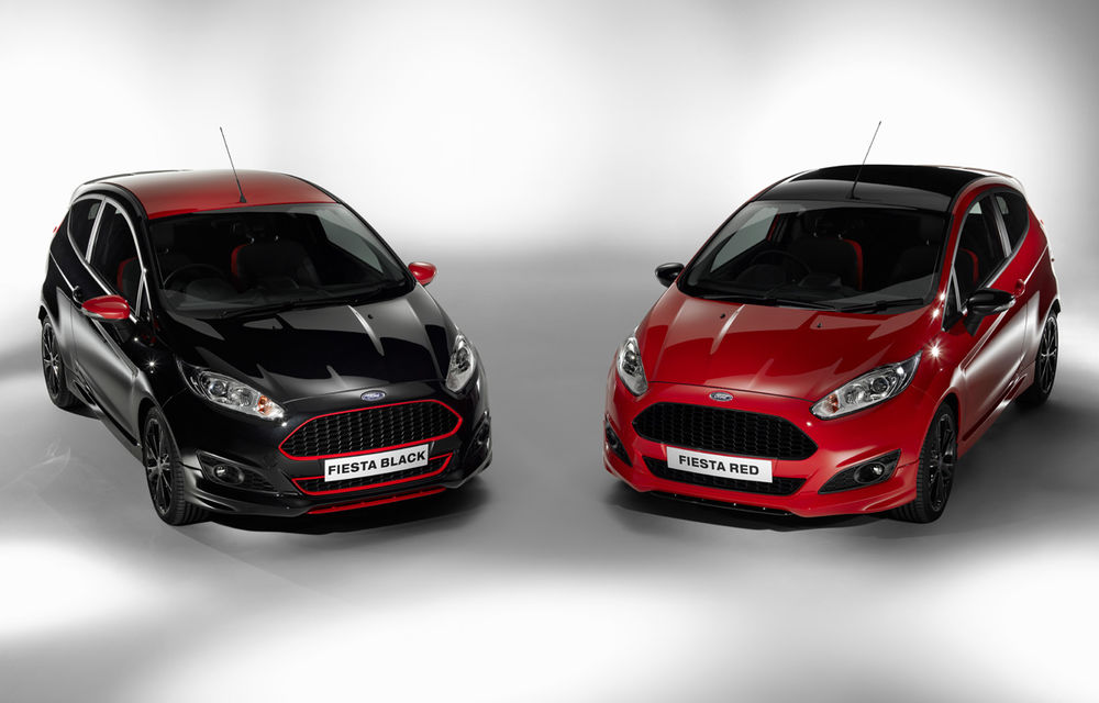 Motorul 1.0 EcoBoost ajunge la 140 CP pe două versiuni speciale ale lui Fiesta: Red şi Black Edition - Poza 1