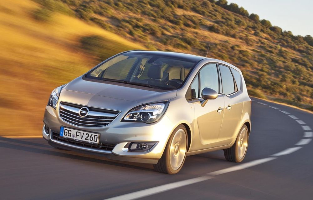 Opel Meriva primeşte un nou diesel entry-level: 1.6 CDTI de 95 CP - Poza 1