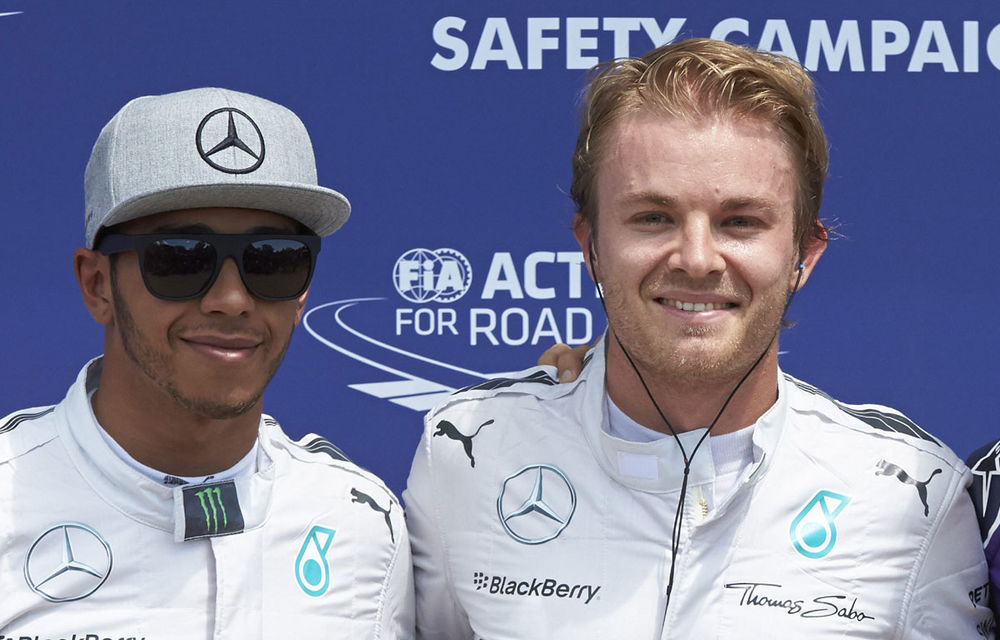 Hamilton ripostează la declaraţiile lui Rosberg despre războiul psihologic - Poza 1