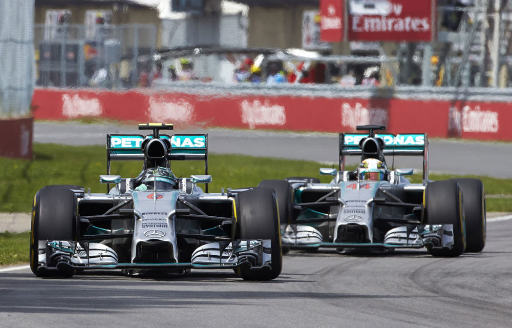 Mercedes susţine că Hamilton şi Rosberg au devenit reticenţi să facă schimb de date - Poza 1
