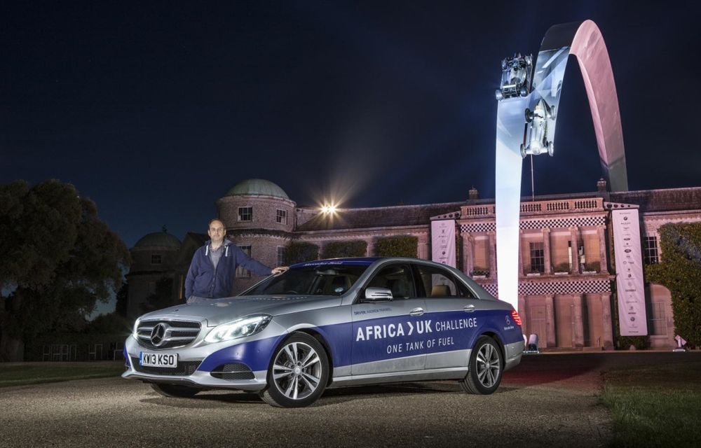 Mercedes-Benz E 300 BlueTEC Hybrid a finalizat un traseu de 1.968 km cu un plin - Poza 14