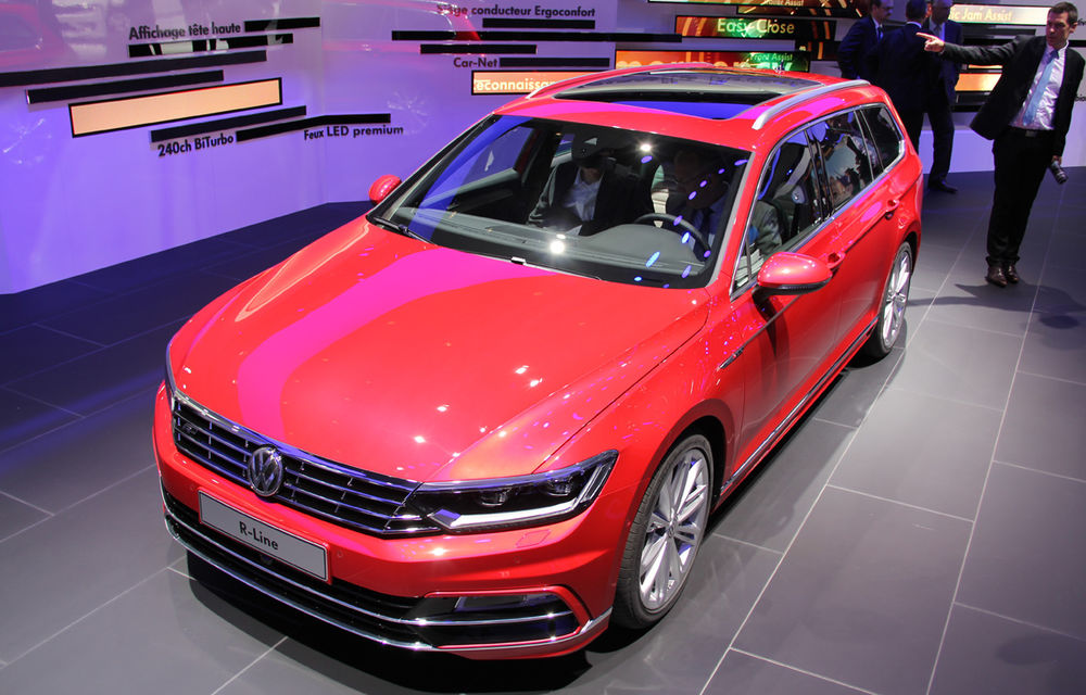 PARIS 2014 LIVE: Noul Volkswagen Passat - primele imagini ale generaţiei B8 - Poza 7