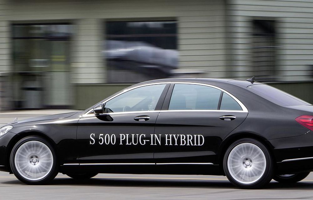 Mercedes S500 Plug-in Hybrid se lansează la toamnă cu un consum de 2.8 litri/100 km - Poza 2