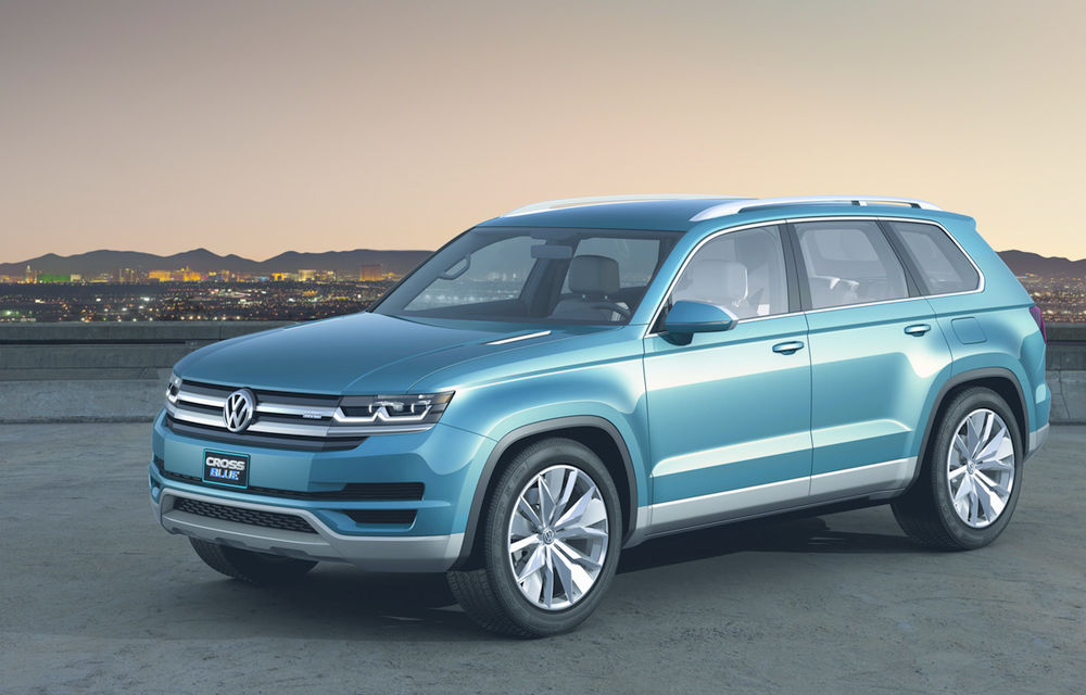 Volkswagen confirmă producţia unui SUV pe platforma lui Passat - Poza 1