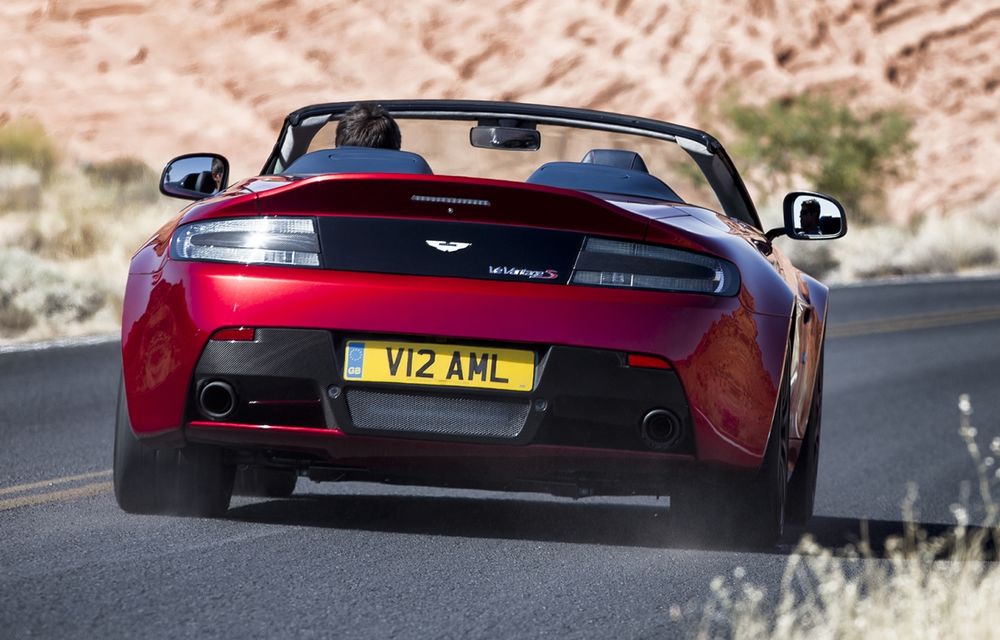 Aston Martin V12 Vantage S Roadster, cea mai rapidă decapotabilă a englezilor - Poza 7