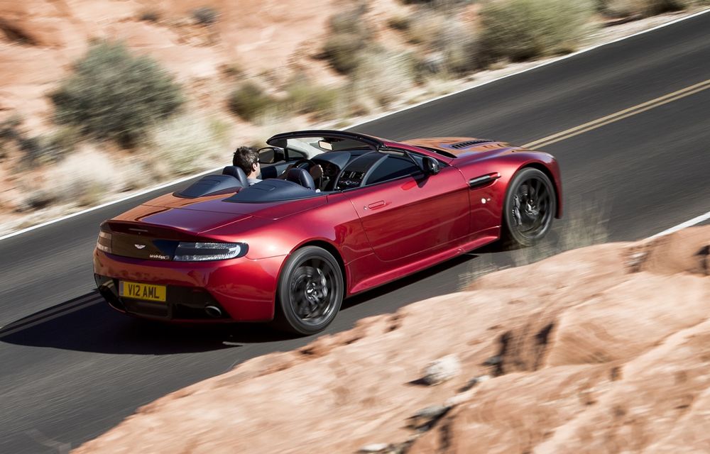 Aston Martin V12 Vantage S Roadster, cea mai rapidă decapotabilă a englezilor - Poza 3