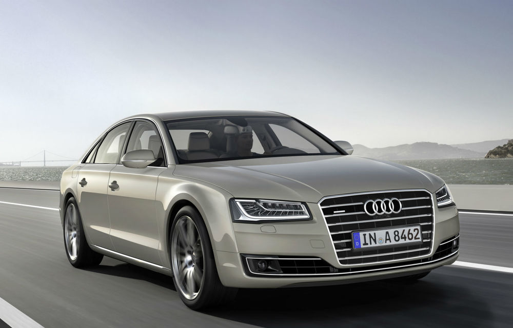 Audi A8 va primi o versiune hibridă diesel-electric în 2015 - Poza 1