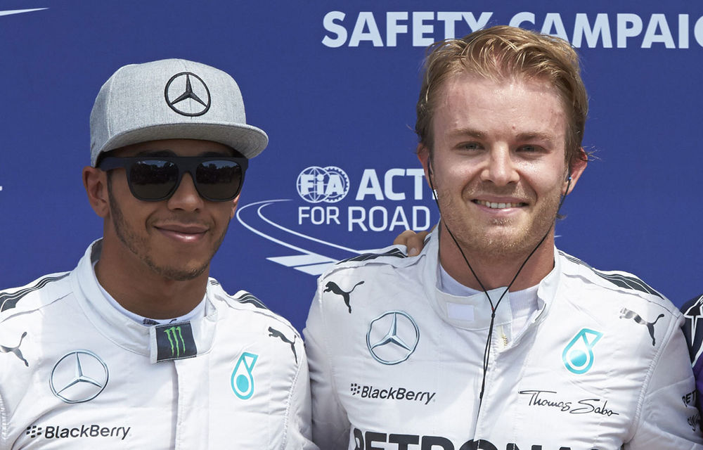 Rosberg şi Hamilton susţin că nu sunt interesaţi de jocuri pshilogice - Poza 1