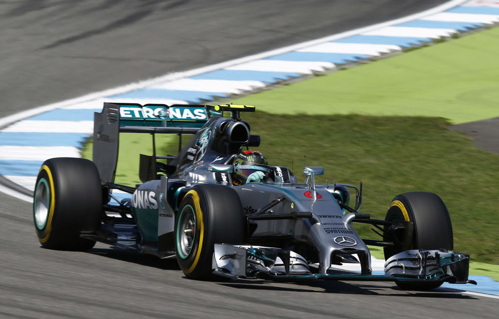 Rosberg va pleca din pole position în Germania. Hamilton, doar pe 15 după un accident - Poza 1