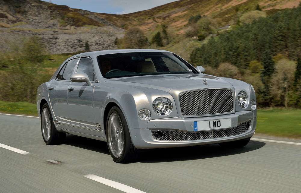 Bentley pregăteşte o versiune sport a limuzinei Mulsanne: 550 CP pentru Mulsanne Speed - Poza 1