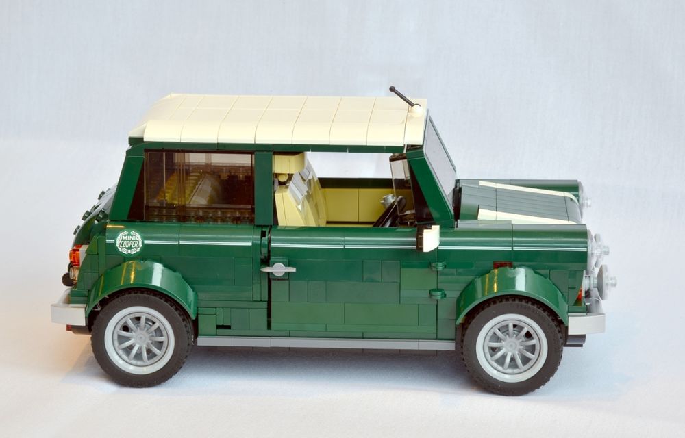 Mini Cooper este oferit şi în versiune LEGO: 1.077 de piese completează maşina de 25 de centimetri lungime - Poza 8