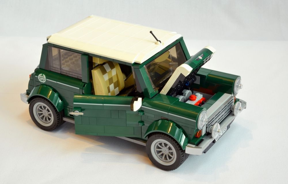 Mini Cooper este oferit şi în versiune LEGO: 1.077 de piese completează maşina de 25 de centimetri lungime - Poza 15