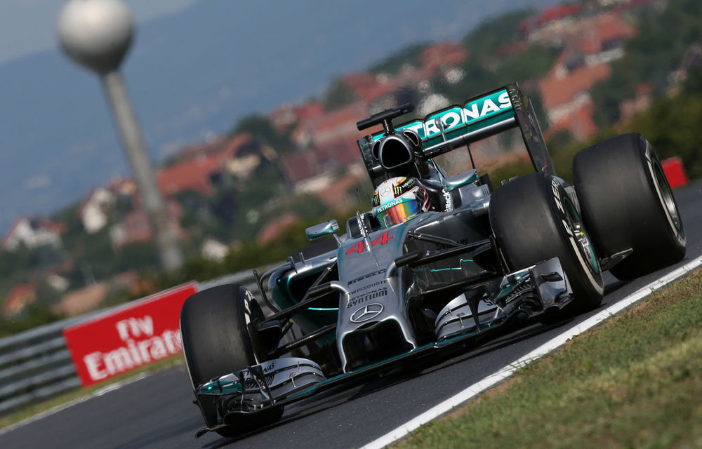 Ungaria, antrenamente 3: Mercedes continuă parcursul fără greşeală - Poza 1