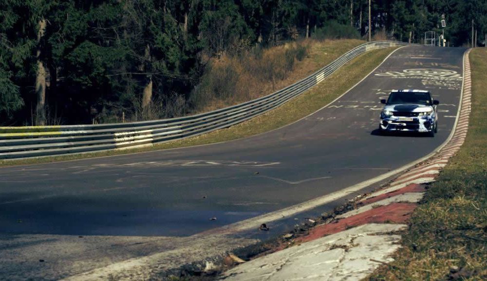 Range Rover Sport SVR este cel mai rapid SUV din lume pe Nurburgring - Poza 3