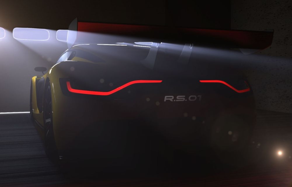 Renault Sport, divizia de performanţă a mărcii franceze, anunţă un nou model de competiţie, numit R.S. 01 - Poza 1