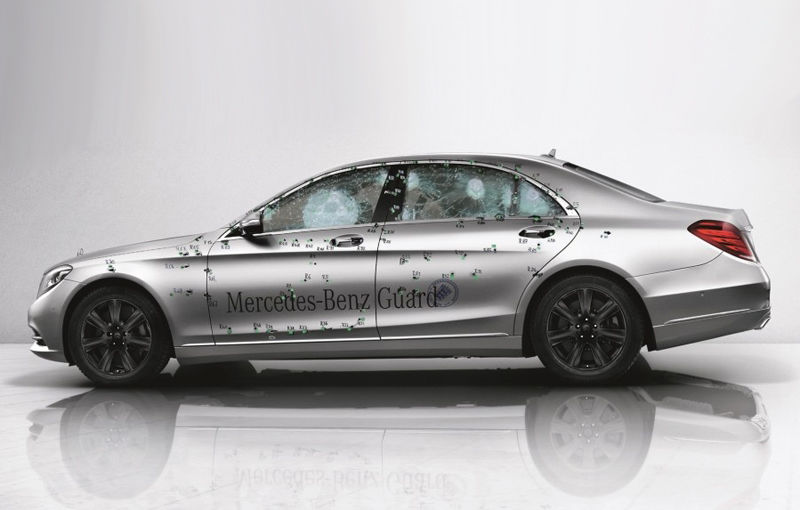 Mercedes S600 Guard: varianta blindată a limuzinei germane a intrat oficial în producţie - Poza 1