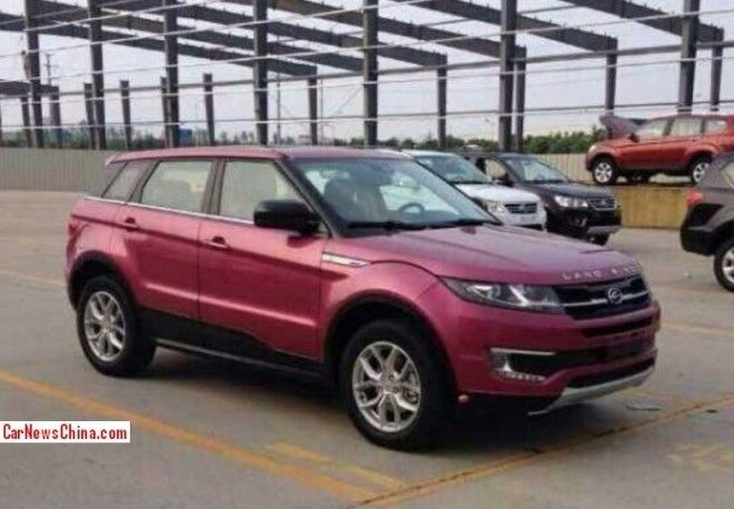 Chinezii au creat o copie grosolană după Range Rover Evoque: Landwind X7 - Poza 4