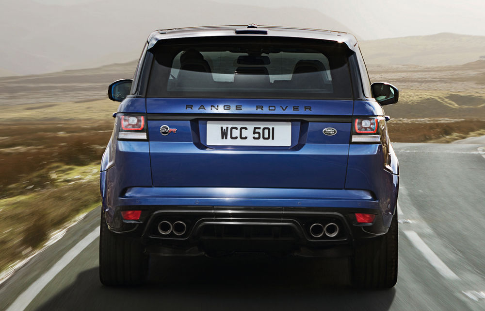 Range Rover Sport SVR: 4.5 secunde pe 0-100 km/h pentru versiunea de performanţă a modelului britanic - Poza 14