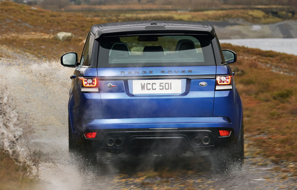 Range Rover Sport SVR: 4.5 secunde pe 0-100 km/h pentru versiunea de performanţă a modelului britanic - Poza 11
