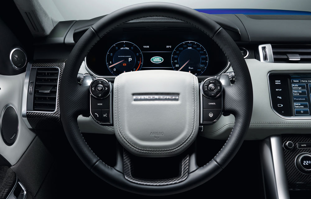 Range Rover Sport SVR: 4.5 secunde pe 0-100 km/h pentru versiunea de performanţă a modelului britanic - Poza 21