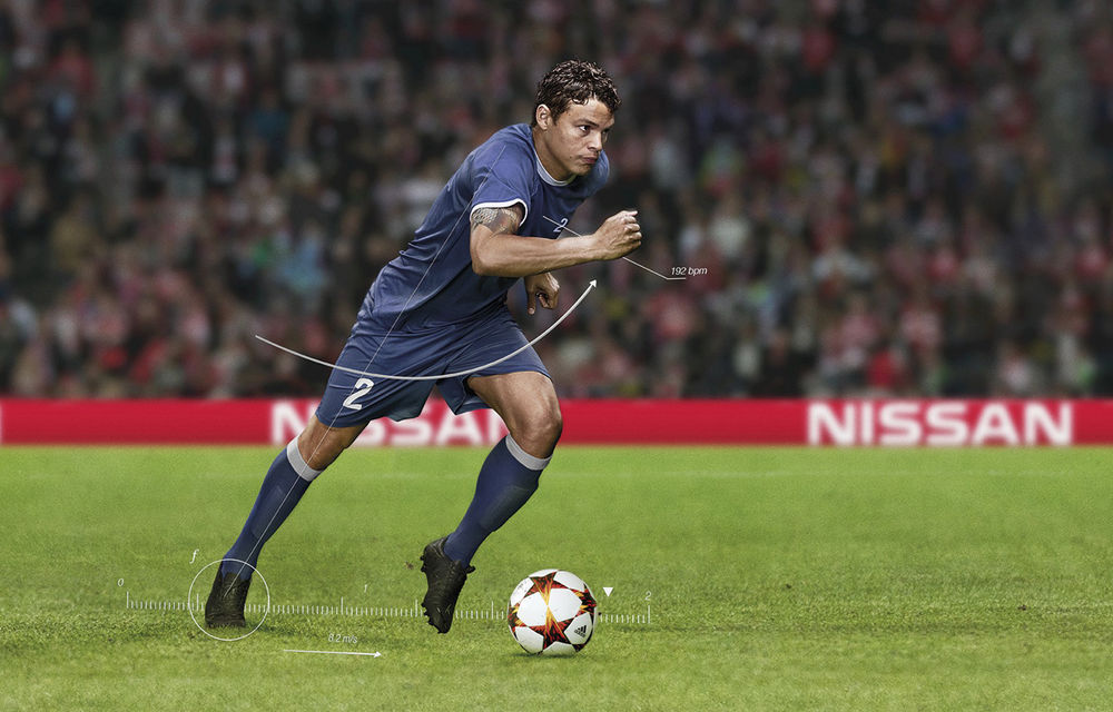 Andres Iniesta şi Thiago Silva vor fi imaginea Nissan în Champions League - Poza 2