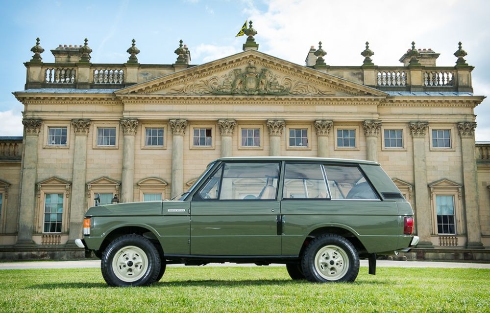 Primul exemplar Range Rover va fi vândut la licitaţie - Poza 2