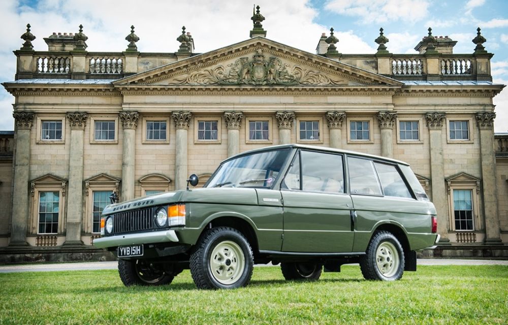 Primul exemplar Range Rover va fi vândut la licitaţie - Poza 1