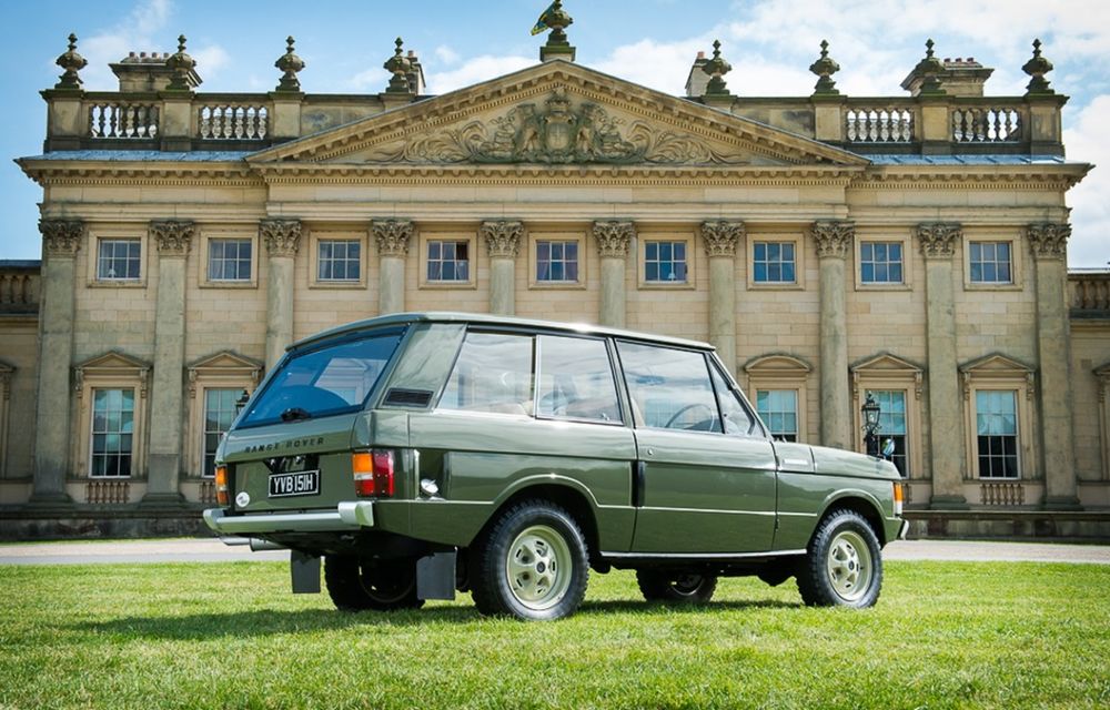 Primul exemplar Range Rover va fi vândut la licitaţie - Poza 3