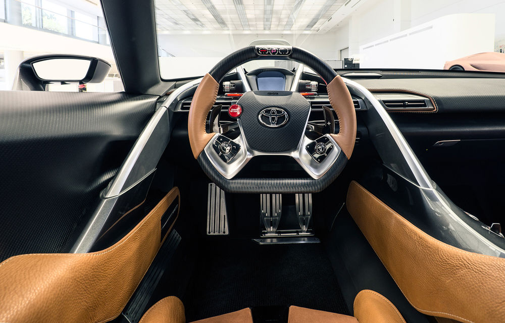 Toyota FT-1 Concept, posibila sursă de inspiraţie pentru viitorul Toyota Supra, revine în prim-plan într-o nouă culoare - Poza 5
