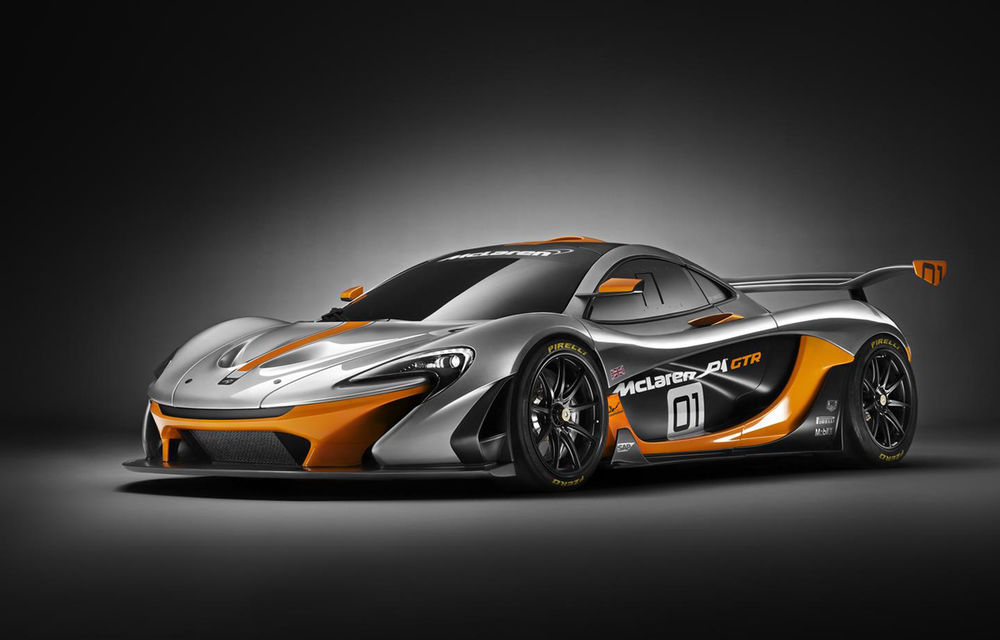 McLaren P1 GTR este varianta dedicată circuitului a supercarului britanic - Poza 1