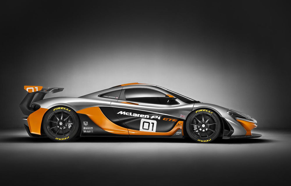 McLaren P1 GTR este varianta dedicată circuitului a supercarului britanic - Poza 3