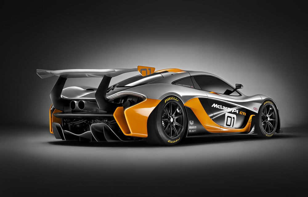 McLaren P1 GTR este varianta dedicată circuitului a supercarului britanic - Poza 2