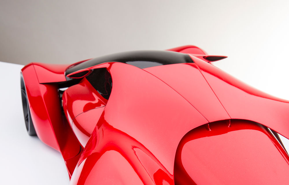 Ferrari F80: un supercar extrem imaginat de designerul Adriano Raeli - Poza 6
