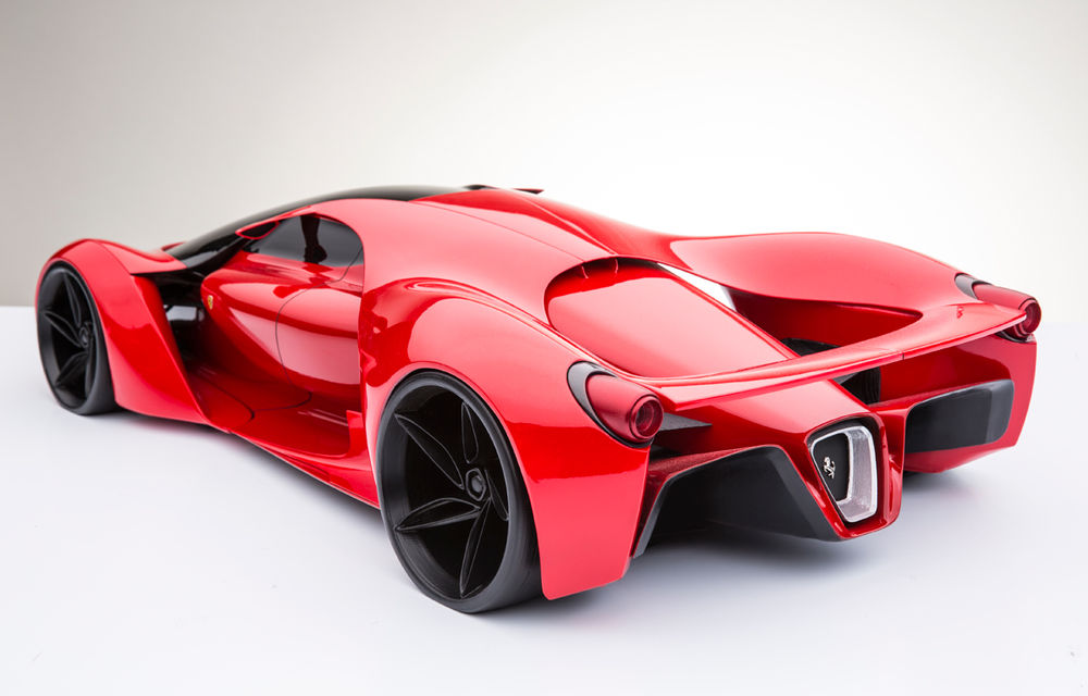 Ferrari F80: un supercar extrem imaginat de designerul Adriano Raeli - Poza 5
