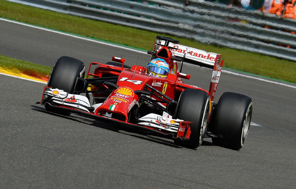 Alonso, încrezător că poate termina pe podium cursa din Belgia - Poza 1