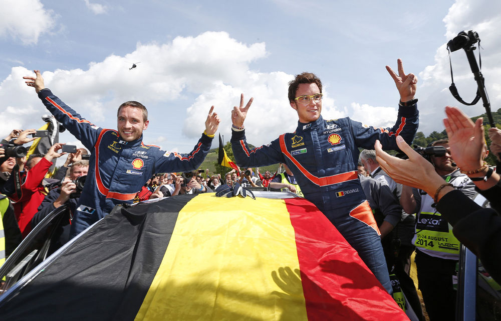 Thierry Neuville şi Hyundai au obţinut în Raliul Germaniei prima victorie în WRC - Poza 6